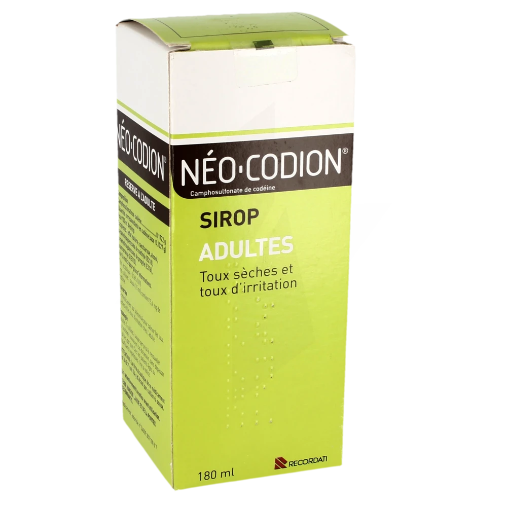 Neo-codion Adultes, Sirop