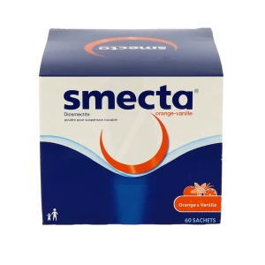 Smecta 3 G Pdr Susp Buv En Sachet Orange Vanille 60sachets