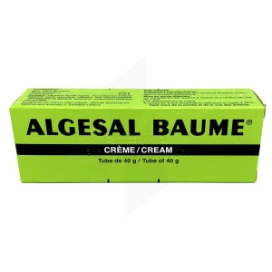 Algesal Baume, Crème