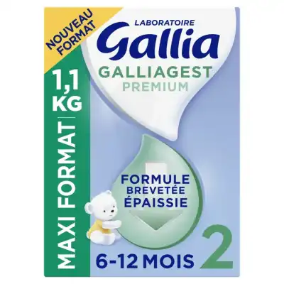 Gallia Galliagest Premium 2 Lait En Poudre Boîte De 1,1 Kg à Noé
