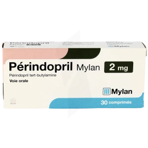 Perindopril Mylan 2 Mg, Comprimé