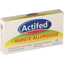 Actifed Lp Rhinite Allergique, Comprimé Pelliculé à Libération Prolongée