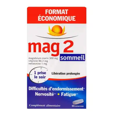 Mag 2 Sommeil Comprimés B/60 à Miraumont