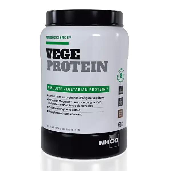 Nhco Nutrition Vege Protein Poudre Chocolat B/750g