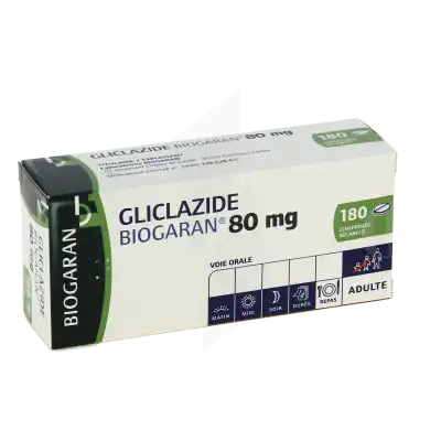 Gliclazide Biogaran 80 Mg, Comprimé Sécable à STRASBOURG