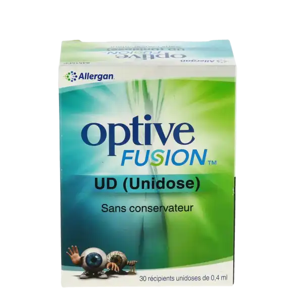 Optive Fusion Ud S Ophtalm 30unid/0,4ml