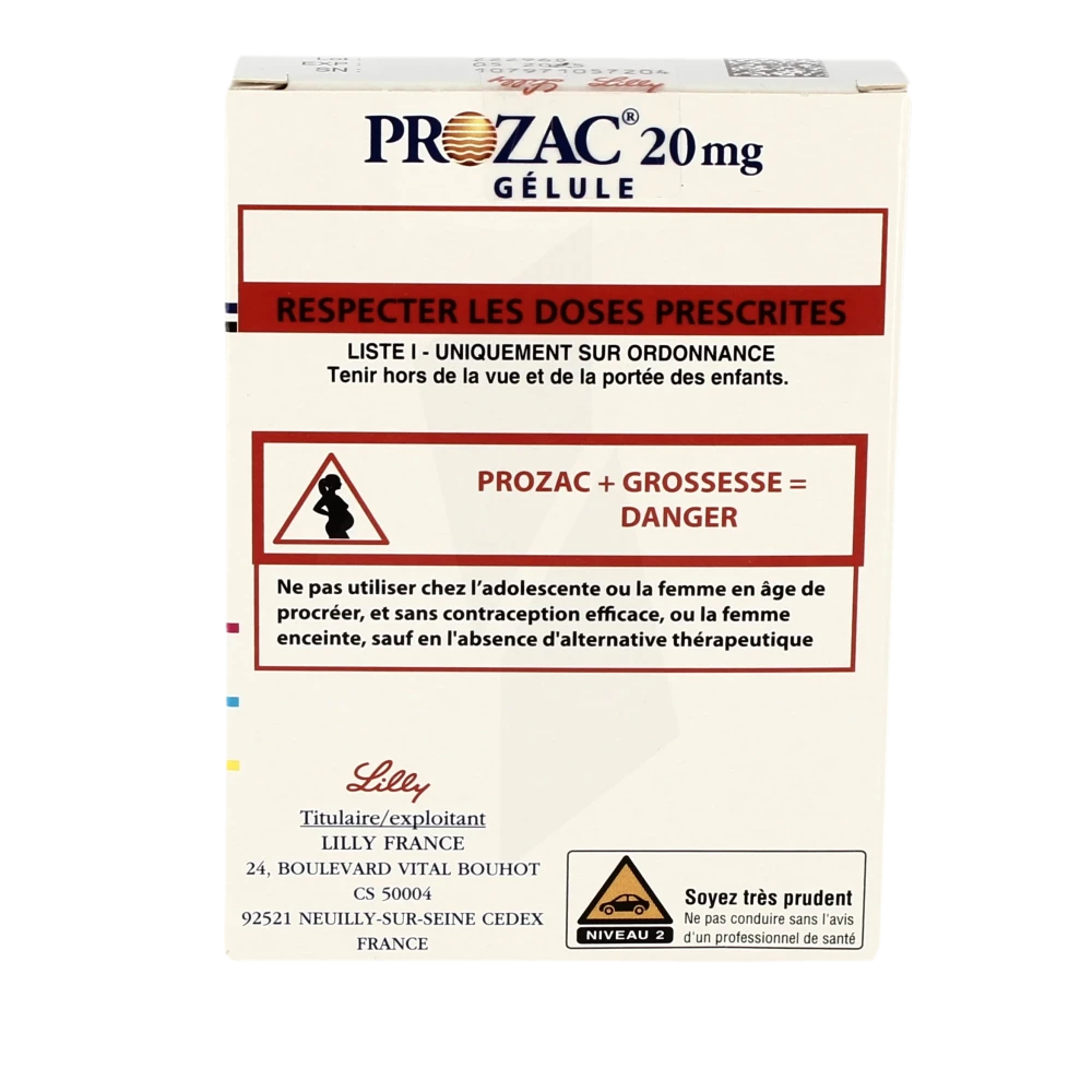Pharmacie Agen-Sud - Médicament Prozac 20 Mg, Comprimé Dispersible ...
