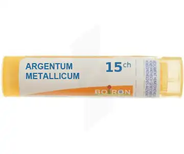 Boiron Argentum Metallicum 15ch Granules Tube De 4g