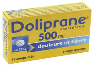 Doliprane 500 Mg Comprimés 2plq/8 (16) à AMBARÈS-ET-LAGRAVE