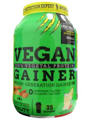 Eric Favre Vegan Gainer 2,1 kg Saveur Vanille Caramel