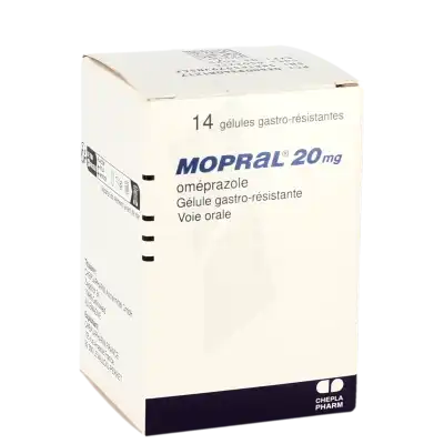 Mopral 20 Mg, Gélule Gastro-résistante à Saint-Pierre-des-Corps