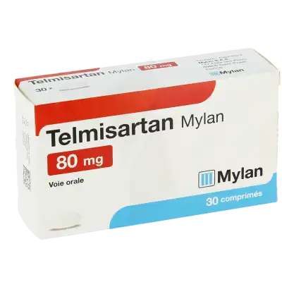 Telmisartan Viatris 80 Mg, Comprimé à La Ricamarie