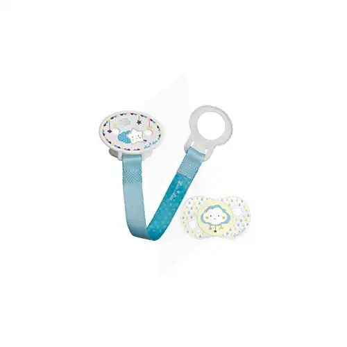 Luc Et Lea Sucette Silicone 0-2m Fille + Boite