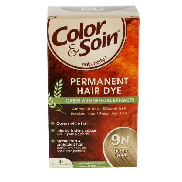 Color&soin Kit Coloration Permanente 9n Blond Miel