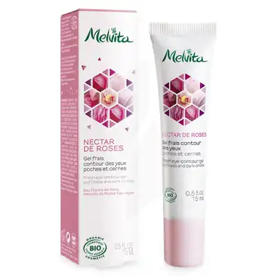Melvita Nectar De Roses Gel Frais Contour Des Yeux T/15ml à LE PIAN MEDOC