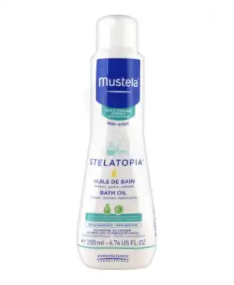 Mustela Stelatopia Huile De Bain Lactée Fl/200ml à TIGNIEU-JAMEYZIEU