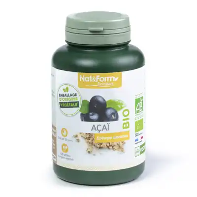 Nat&form Bio Acai Bio 200 Gélules Végétales à MONTPELLIER