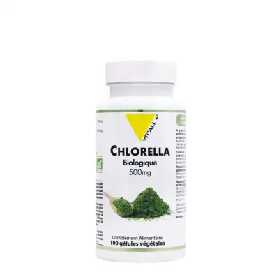 Vitall+ Chlorella 500mg Bio Gélules Végétales B/60 à SAINT-LAURENT-DU-VAR