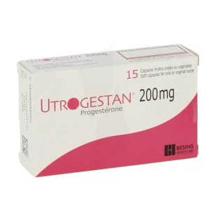 Grande Pharmacie Du Commerce - Médicament Utrogestan 200 Mg ...