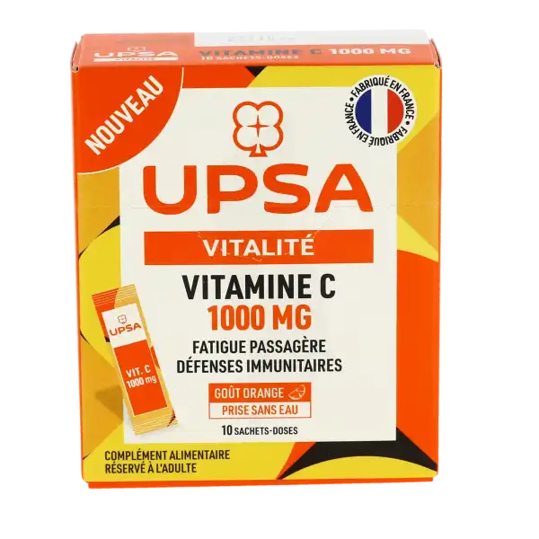 Upsa Vitamine C 1000 Poudre 10 Sachets