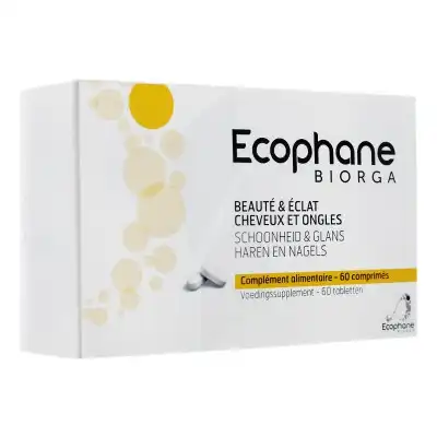 Ecophane Biorga Beauté & éclat Cheveux Et Ongles B/60 à Saint-Avold