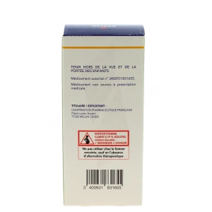 Pentoxyverine Clarix 0,15 % Adultes, Sirop