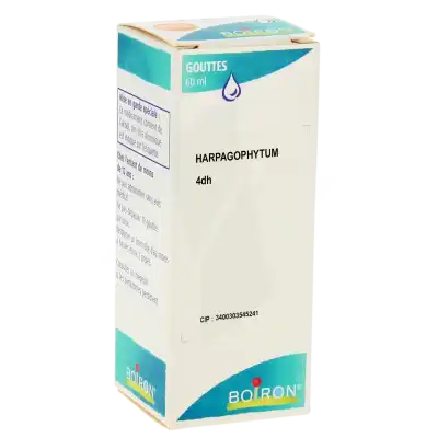 Boiron Harpagophytum 4dh Solution Buvable En Gouttes Flacon De 60 Ml à BOURBON-LANCY