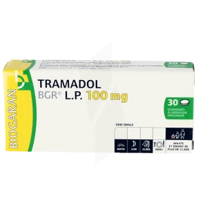 Tramadol Bgr L.p. 100 Mg, Comprimé à Libération Prolongée