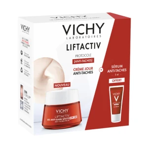 Vichy Liftactiv Spf50 Crème B3 Anti-taches & Anti-rides Pot/50ml+mini Sérum