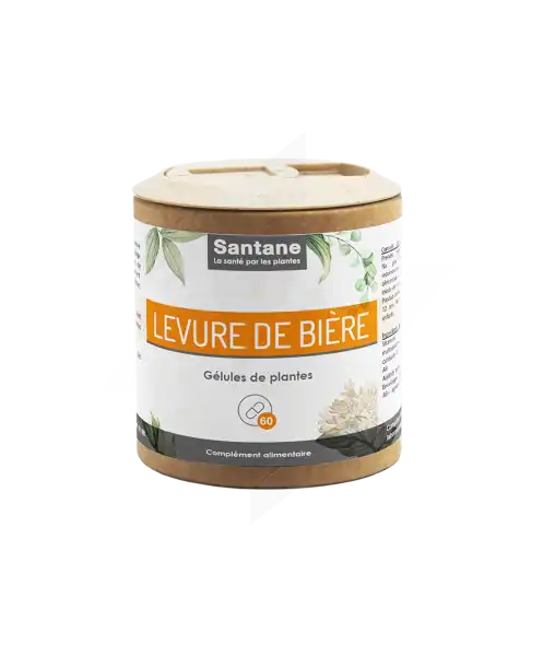 Santane Levure De Bière Gélules De Poudre De Plantes 280mg B/60