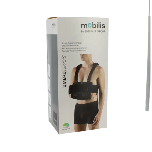 Mobilis Umerusupport Bandage D'immobilisation Noir S/m