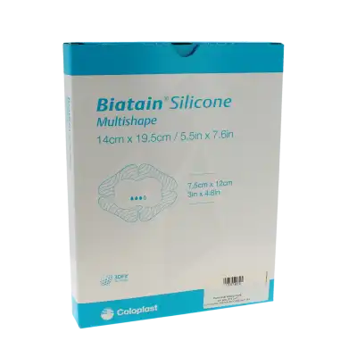Biatain Silicone Multi Pansement Hydro 14x19,5 Boîte De 5 à Saint-Médard-en-Jalles