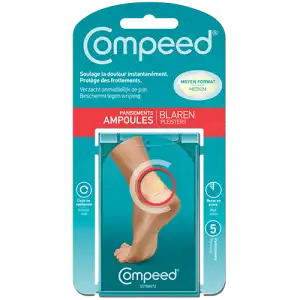 Acheter Compeed Pansements Ampoules Moyen Format Etui/10 à Cazères