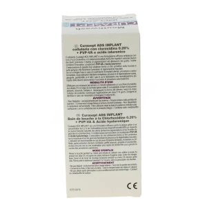 Curasept Ads Implant S Bain Bouche Fl/200ml
