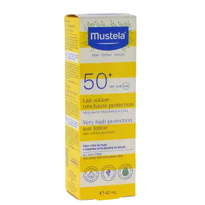 Mustela Lait Solaire Spf50 + Famille 40 Ml à Mérignac