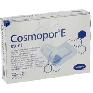 Cosmopor® E Pansement Adhésif 7,2 X 5 Cm - Boîte De 10