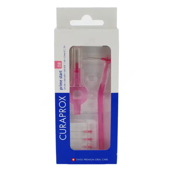 Curaprox Cps 08 Prime Start Brossette Inter-dentaire Rose B/5