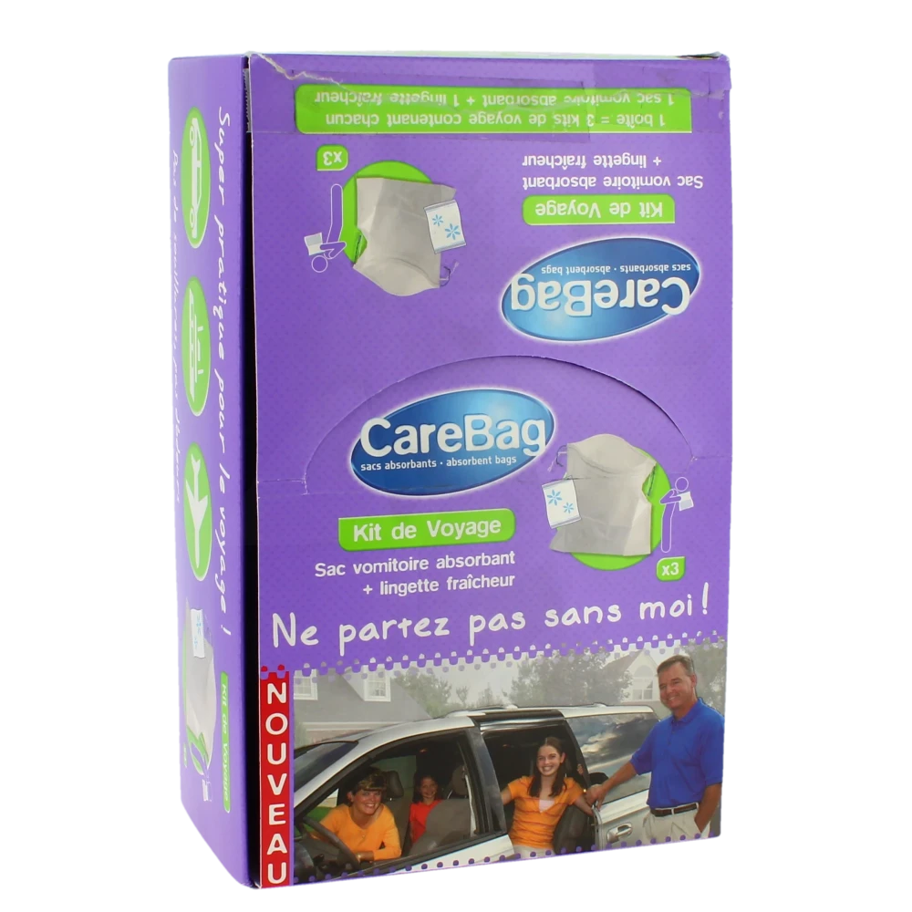 Care Bag Kit De Voyage Pack/3