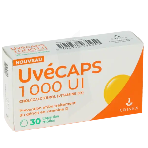 Uvecaps 1000 Ui, Capsule Molle