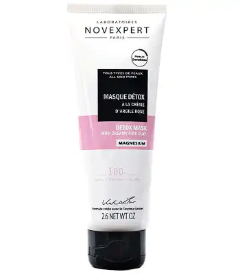 Novexpert Gamme Magnésium Masque Détox à La Crème D'argile 75ml à NICE