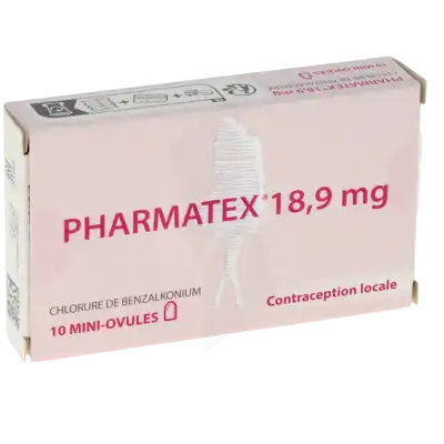 PHARMATEX 18,9 mg, mini-ovule