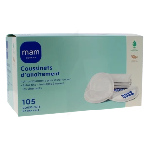 Mam Coussinet D'allaitement Boîte De 105