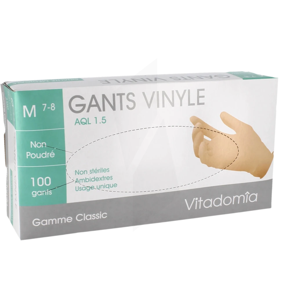 Astech Limited Gant Examen Vinyl Sans Poudre M B/100