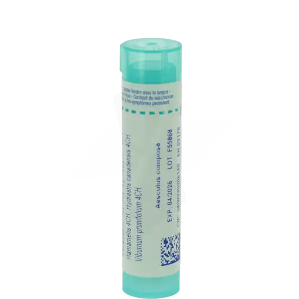 Boiron Aesculus Compose Granules Tube De 4g
