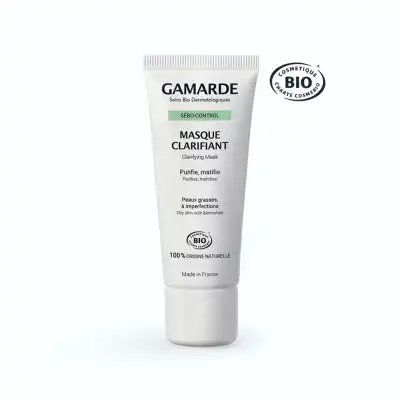 Gamarde Sébo-control Masque Clarifiant T/40ml à MONTEUX