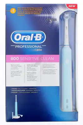 Brosse A Dents Electrique Oral-b Professional 800 Sensitive Care à Paris