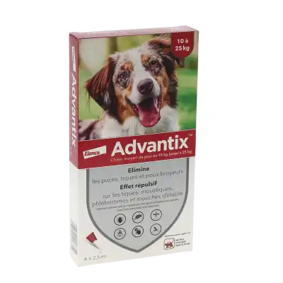 Advantix Chien Moyen, Solution Pour Spot-on à Sassenage