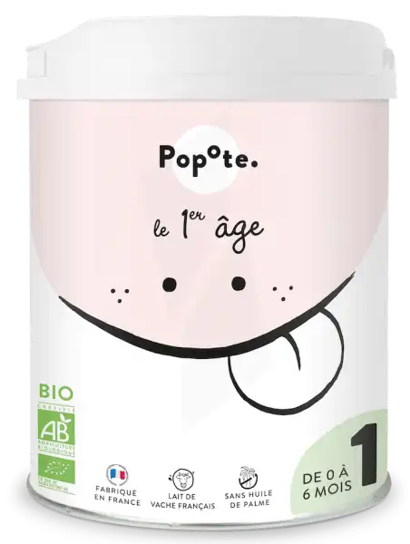 Popote Lait Infantile 1er âge Bio 800g