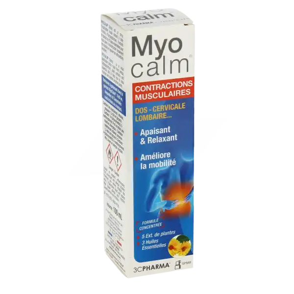 Myocalm Spray Contractions Musculaires Fl/100ml