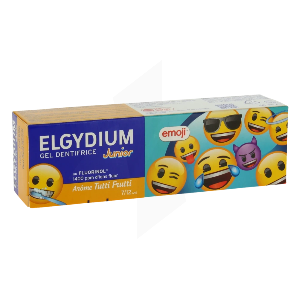 Elgydium Junior Emoji Fa Pâte Dentifrice Tutti Frutti T/50ml